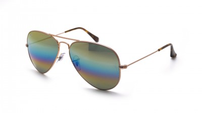 ray ban aviator verre miroir