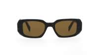 Prada Symbole PR 17WS 19D01T 49-20 Black/Yellow Marble