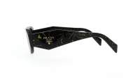 Prada Symbole PR 17WS 19D01T 49-20 Black/Yellow Marble