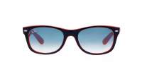 Ray-Ban New Wayfarer Orange RB2132 789/3F 52-18 Small Gradient