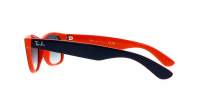 Ray-Ban New Wayfarer Orange RB2132 789/3F 52-18 Small Gradient