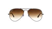 Ray-Ban Aviator Large Metal Gun Metal  RB3025 004/51 55-14 Small Dégradés