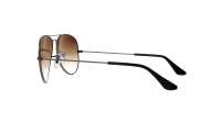 Ray-Ban Aviator Large Metal Gun Metal  RB3025 004/51 55-14 Small Dégradés