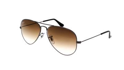 Sonnenbrille Ray-Ban Aviator Large Metal Gun Metal  RB3025 004/51 58-14 Mittel Gradient Gläser auf Lager