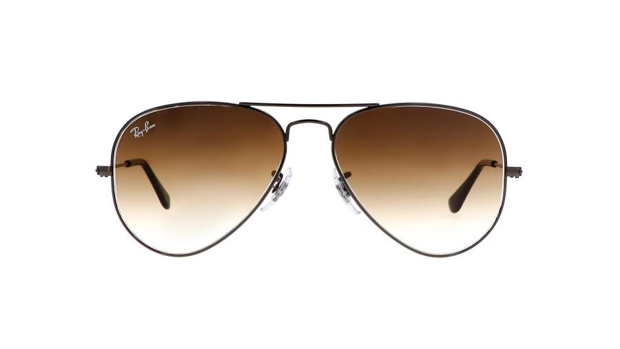 Sunglasses Ray-Ban Aviator Large Metal Gunmetal RB3025 004/51 58-14 Medium Gradient in stock