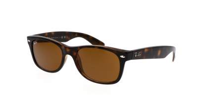 Lunettes de soleil Ray-Ban New Wayfarer Écaille B-15 RB2132 710 58-18 Large en stock