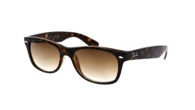 Lunettes de soleil Ray-Ban New Wayfarer Écaille RB2132 710/51 58-18 Large Dégradés en stock