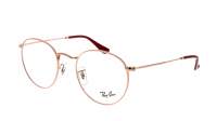 Ray-Ban Round metal Optics RX3447V RB3447V 3094 47-21 Rose Gold