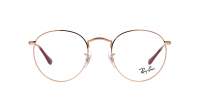 Ray-Ban Round metal Optics RX3447V RB3447V 3094 47-21 Rose Gold