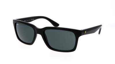 Lunettes de soleil Ray-Ban Ferrari RB4393M F65071 56-18 Black On Rubber Black en stock