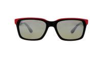 Ray-Ban Ferrari RB4393M F601/5J 56-18 Black On Rubber Red