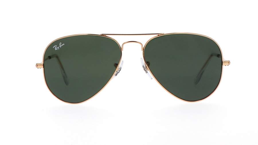 Sunglasses Ray-Ban Aviator Large Metal Gold RB3025 W3234 55-14 Small in stock