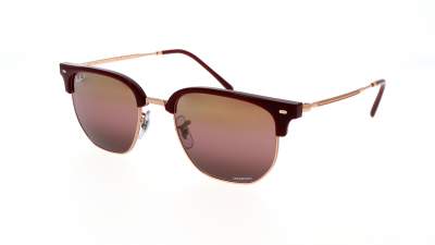 Sonnenbrille Ray-Ban New Clubmaster RB4416 6654/G9 51-20 Bordeaux On Rose Gold auf Lager