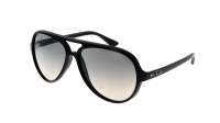 Ray-Ban Cats 5000 Schwarz RB4125 601/32 59-13 Breit Gradient Gläser