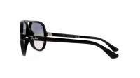 Ray-Ban Cats 5000 Schwarz RB4125 601/32 59-13 Breit Gradient Gläser