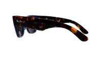 Ray-Ban Mega wayfarer RB0840S 6638/O4 51-21 Transparent dark blue