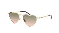 Saint Laurent New wave SL 301 LOULOU 011 52-17 Gold