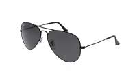 Ray-Ban Aviator Total Black RB3025 002/48 58-14 Medium Polarized