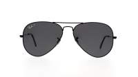 Ray-Ban Aviator Total Black RB3025 002/48 58-14 Medium Polarized