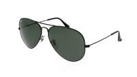 Ray-Ban Aviator Large Metal II Black G-15 RB3026 L2821 62-14 Large