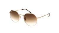 Ray-Ban Jack Gold RB3565 001/51 53-20 Breit Gradient Gläser