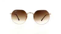 Ray-Ban Jack Gold RB3565 001/51 53-20 Breit Gradient Gläser