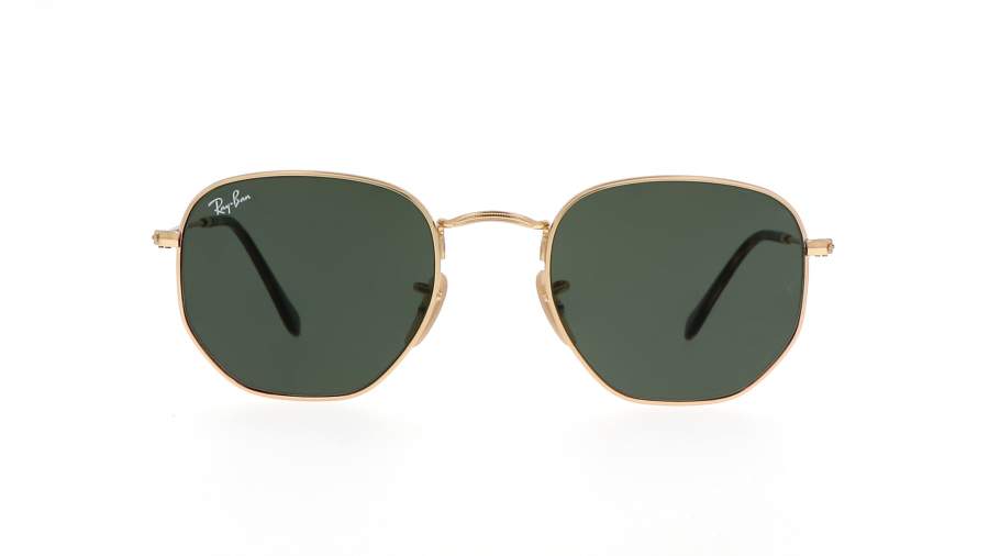 Lunettes de soleil Ray-Ban Hexagonal Flat Lenses RB3548N 001 51-21 Or Medium  en stock