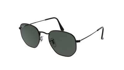 Sunglasses Ray-Ban Hexagonal Flat Lenses Black RB3548N 002/58 51-21 Medium Polarized in stock