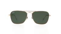 Ray-Ban Caravan Gold RB3136 001 55-15 Medium