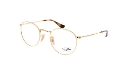 Eyeglasses Ray-Ban Round metal Optics Gold RX3447 RB3447V 2500 50-21 Medium in stock