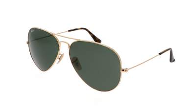 Sonnenbrille Ray-Ban Aviator Large Metal Gold RB3025 181 62-14 G15 Breit auf Lager