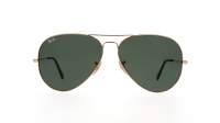 Ray-Ban Aviator Large Metal Gold G15 RB3025 181 62-14 Large