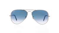 Ray-Ban Aviator Large Metal Argent RB3025 003/3F 58-14 Medium Dégradés