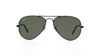 Ray-Ban P Aviator Large Metal Noir RB3025 002/58 55-14 Small Polarisés