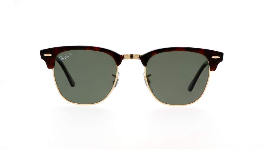 Sunglasses Ray-Ban Clubmaster Tortoise Matte G-15 RB3016 990/58 49-21 Small Polarized in stock