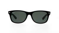 Ray-Ban New Wayfarer Black RB2132 622/58 55-18 Rubber Black