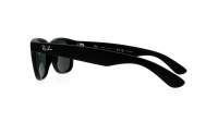 Ray-Ban New Wayfarer Black RB2132 622/58 55-18 Rubber Black