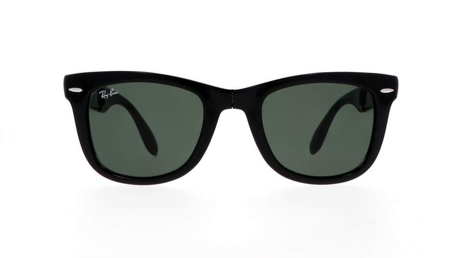 Lunettes de soleil Ray-Ban Original Wayfarer Noir RB4105 601 50-22 Medium Pliantes en stock