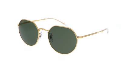 Sonnenbrille Ray-Ban Jack Legend Gold Gold G-15 RB3565 9196/31 53-20 Breit auf Lager