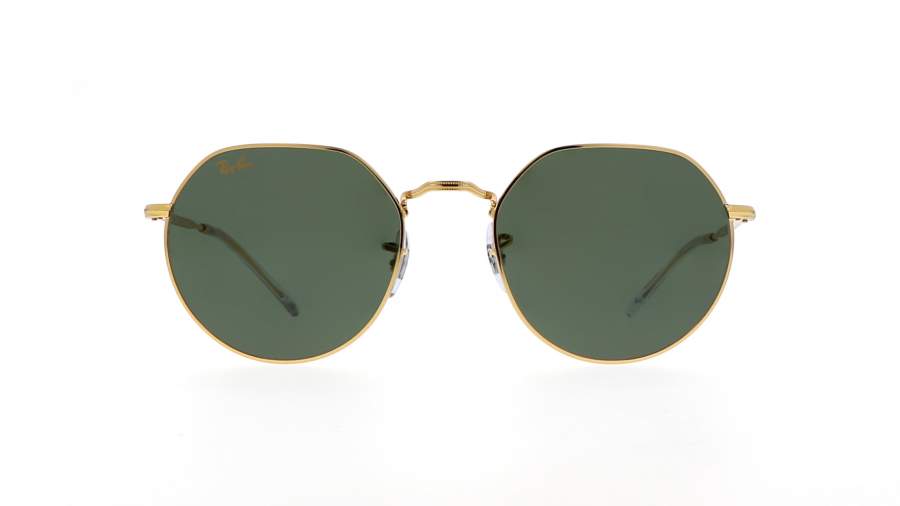 Lunettes de soleil Ray-Ban Jack Legend Gold Or G-15 RB3565 9196/31 53-20 Large en stock