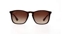 Ray-Ban Chris Tortoise RB4187 856/13 54-18 Medium Gradient