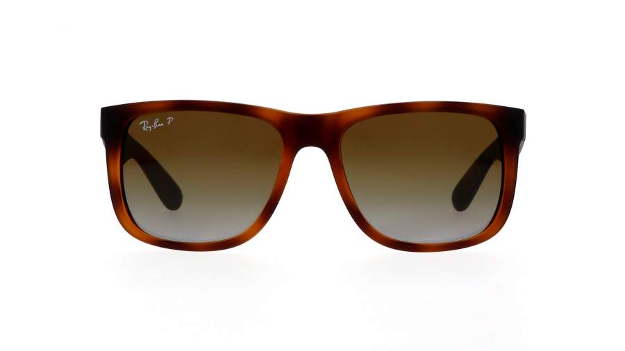 Lunettes de soleil Ray-Ban P Justin Brun RB4165 865/T5 54-16 Large Polarisés Dégradés en stock