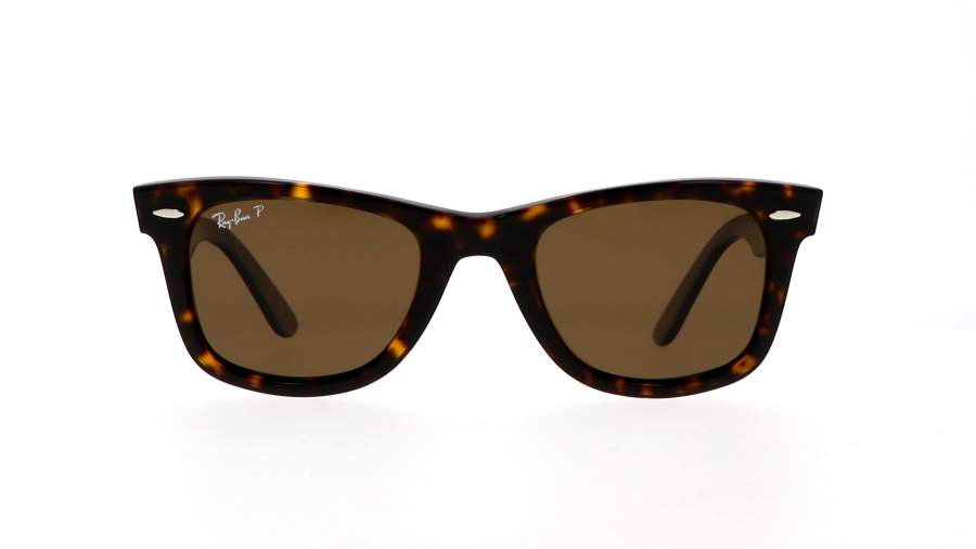 Lunettes de soleil Ray-Ban P Original Wayfarer Écaille RB2140 902/57 50-22 Medium Polarisés en stock