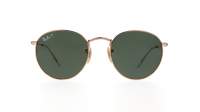 Ray-Ban Round Metal Gold RB3447 001/58 50-21 Medium Polarized