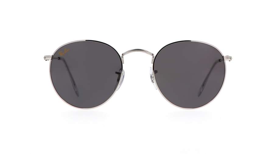 Sunglasses Ray-Ban Round Metal Silver RB3447 9198/B1 47-21 Small in stock