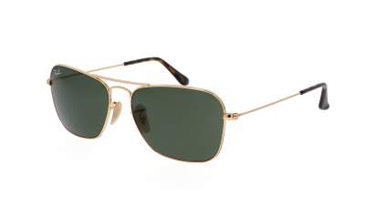 Lunettes de soleil Ray-Ban Caravan Arista G-15 RB3136 181 58-15 Large en stock