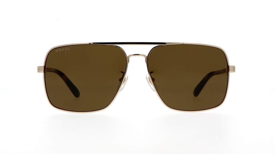 Lunettes de soleil Gucci Gucci logo GG1289S 002 62-14 Or en stock