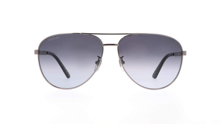 Lunettes de soleil Gucci Web GG1233SA 003 63-14 Ruthenium en stock