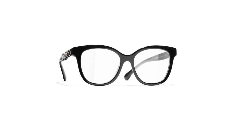 Lunettes de vue CHANEL CH3442 C622 53-17 Noir en stock