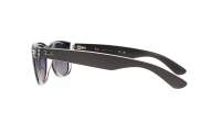 Ray-Ban New Wayfarer Metal Effect Grey RB2132 6143/71 55-18 Medium Gradient